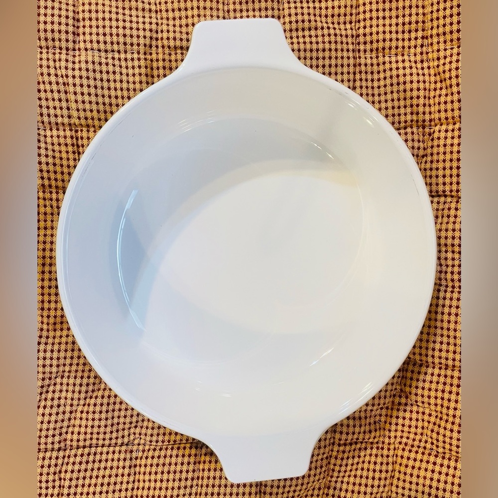 Vtg. Corning Ware Casserole Dish Avocado Green and White w/Lid P-701-B One Quart - Picture 3 of 6